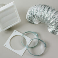 Splendide DV6500X Dryer Vent Kit, White