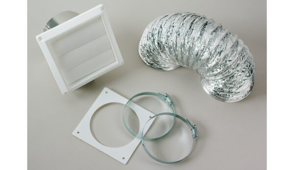 Splendide DV6500X Dryer Vent Kit, White