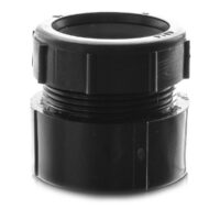 LaSalle Bristol ABS Trap Adapter, 1-1/4 Spigot x Female Thread, Black