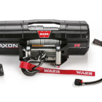 WARN AXON 5500 lb Powersports Winch, 50 ft Synthetic Rope, Wireless