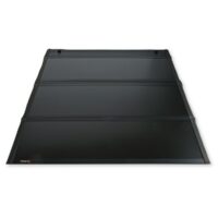TrailFX HF3 PRO Hard Folding Tonneau Cover, 3-Panel, Black Matte Aluminum