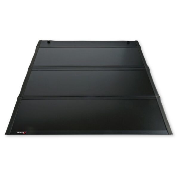 TrailFX HF3 PRO Hard Folding Tonneau Cover, 3-Panel, Black Matte Aluminum