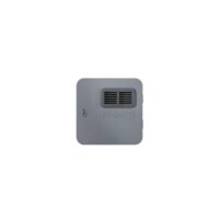 Fogatti Water Heater Access Door, Gray Steel, Flush Mount