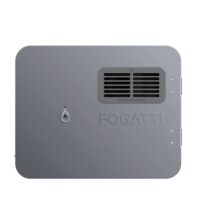 Fogatti Water Heater Access Door, Gray Steel, Flush Mount