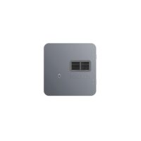 Fogatti Water Heater Access Door, Gray Steel, Flush Mount