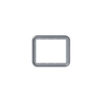 Fogatti InstaShower Ultra Water Heater Access Door Frame, 15" x 18", Gray