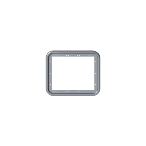 Fogatti InstaShower Ultra Water Heater Access Door Frame, 15" x 18", Gray