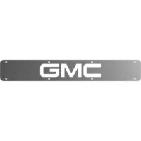 Rock Tamers GMC Trim Plate, Polished Stainless Steel, Silver