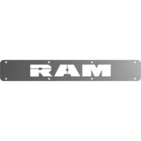 Rock Tamers Ram Trim Plate, Polished Stainless Steel, Silver