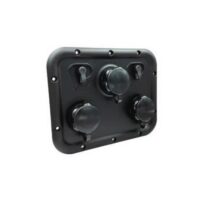 B&B Molders Fresh Water Management Panel, Black