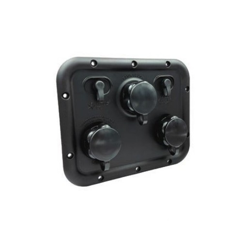 B&B Molders Fresh Water Management Panel, Black