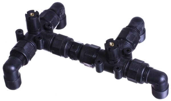 B&B Molders Dual 3-Way Diverter Valve, Nautilus P1 Panel