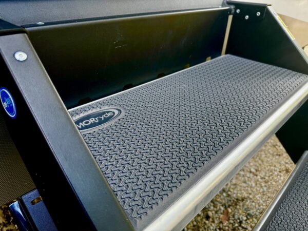 MORryde Step Tread Cover, Water-Wicking Carpet, Black, 23.5 x 9.5 in