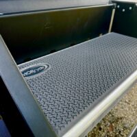 MORryde Entry Step Tread Cover, 23-1/2 x 7 Inch, Black, Slip-Resistant