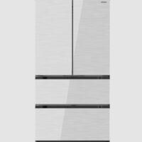 Furrion Everchill RV Refrigerator, 20 Cubic Feet, 3-Door, Gray, with Ice Maker