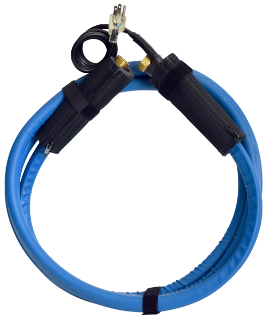 Valterra Heated Fresh Water Hose, 12 Feet, Blue