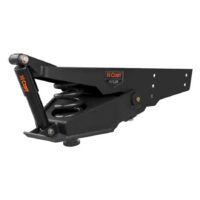 CURT Helux Fifth Wheel Pin Box, 18,000 lb Capacity, Coil Spring