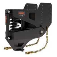 CURT Helux Gooseneck Pin Box, 20,000 lb Capacity, Mid-Range