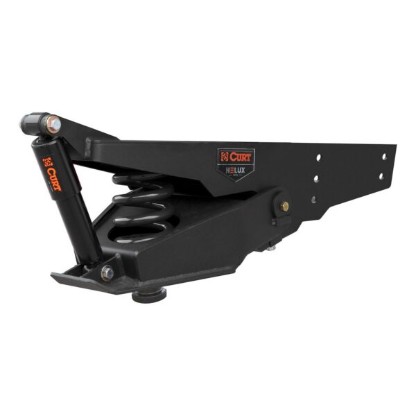 CURT Helux Fifth Wheel Pin Box, 24,000 lb Capacity, Low Bounce Coil Spring