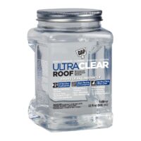 DAP Ultra Clear Roof Sealant, 1 Quart, Clear, Rubber Paste