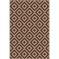 Lippert 12-Foot by 8-Foot Outdoor Patio Mat, Brown and Tan, Polyvinyl