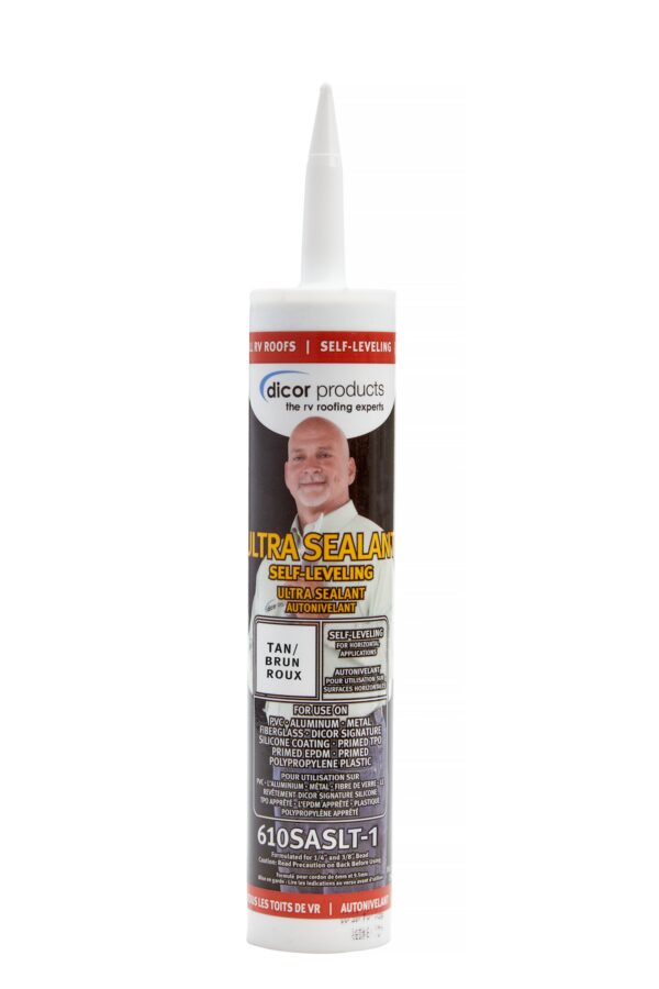Dicor Non-Leveling Ultra Sealant, Tan, 10 Ounce Tube