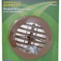 Valterra Heating/Cooling Register Beige, Round 5-3/8"