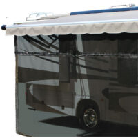 Carefree EZ Zip Blockers Awning Sunshade, Black, 10 Feet, 7 Foot Drop