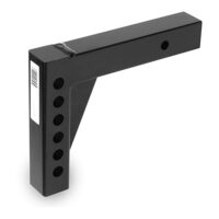 Equal-i-zer Weight Distribution Hitch Shank, 2 Inch Receiver, 8 in Rise/4 in Drop