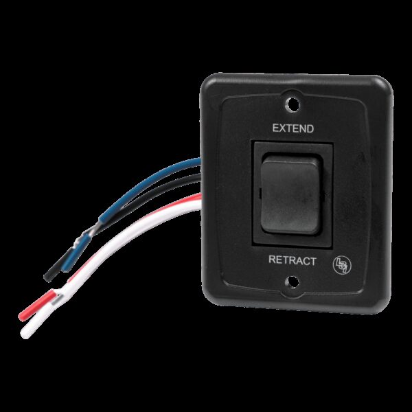 Lippert Solera Power Awning Switch Kit, Black