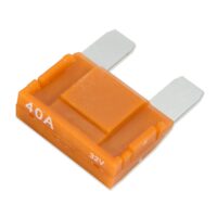 WirthCo Battery Doctor Orange Blade 40 Amp Fuse, Pack of 10