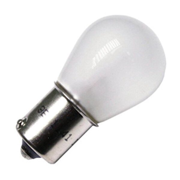 Arcon Backup Light Bulb, Single Contact Miniature, 17.3W, 12V, Clear