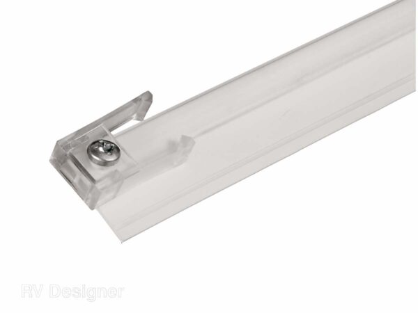 RV Designer 45-inch Glider Tape, White Plastic