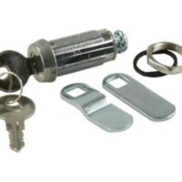 JR Products Lock Cylinder 1-3/8 Inch, Deluxe Baggage Doors, Stainless Steel