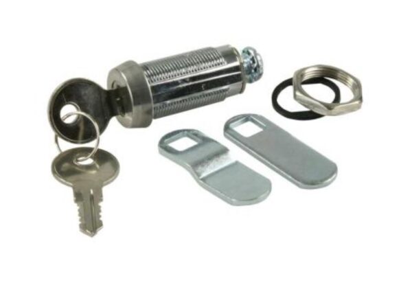 JR Products Lock Cylinder 1-3/8 Inch, Deluxe Baggage Doors, Stainless Steel