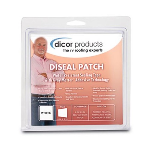 Dicor Aluminum Roof Repair Tape Silver 4 Inch x 50 Feet