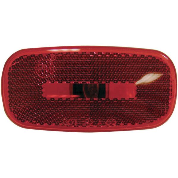 Peterson Rectangular Red Incandescent Clearance Light