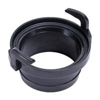 Duraflex Sewer Hose Connector, 3 Inch, Black