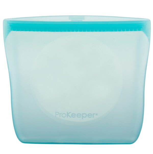 Progressive Silicone Food Storage Container, 3 Cups, Turquoise