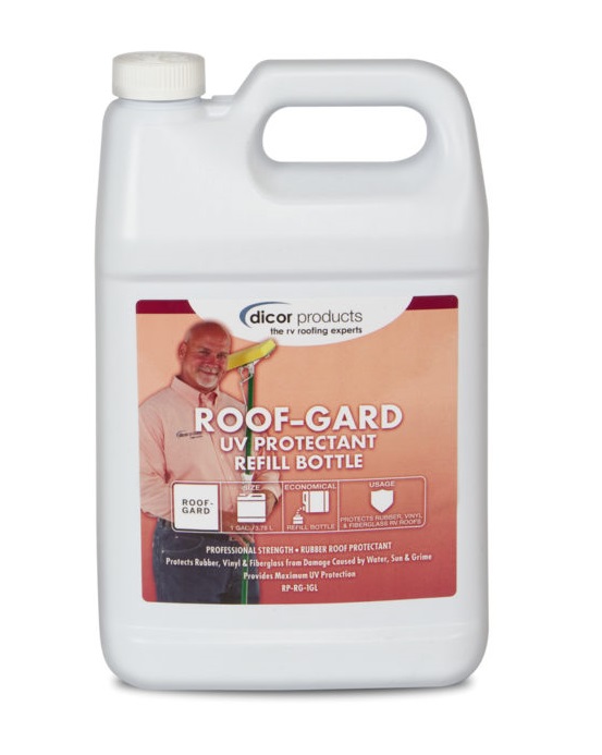 Dicor Roof Gard Rubber Roof Protectant 1 Gallon Jug