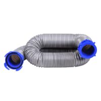 Duraflex Sewer Hose, 10 Feet, 3 Inch, Wire-Reinforced, Gray