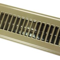 JR Products Heating/Cooling Register 11-1/2x3-3/4 Inch, Brown with Damper