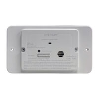 MTI Industries 12V Carbon Monoxide Detector, White, Battery-Powered