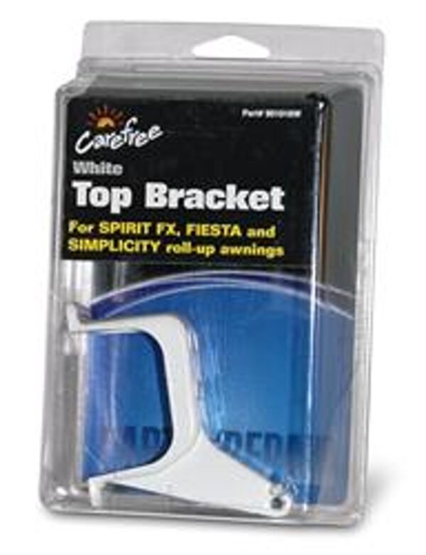 Carefree Top-Mount Awning Bracket for Spirit and Fiesta, White, Riveted