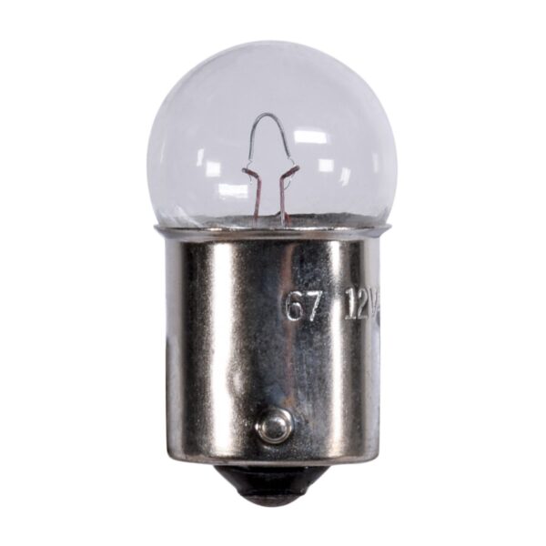Arcon License Plate Light Bulb, 7.1W, 12V, White, Set of 2