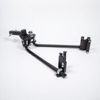 Blue Ox Round Bar Weight Distribution Hitch, 8,000 lb Capacity, Black