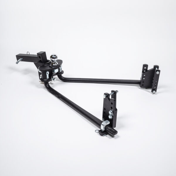Blue Ox Round Bar Weight Distribution Hitch, 8,000 lb Capacity, Black