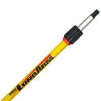 Mr. LongArm Extension Pole, 3 to 6 Feet, Yellow, Push-Button Connector