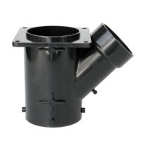 Valterra Sewer Hub Fitting 3 x 2 Inch Stationary, Black