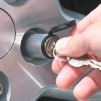 DeadBolt Spare Tire Lock, Chrome Plated, Steel, Silver